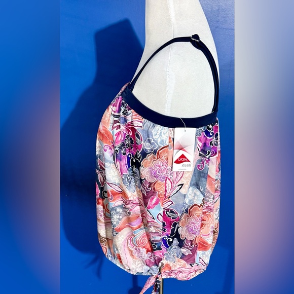 #NWT Maxine of Hollywood Multicolor Floral Bikini Top - Picture 6 of 10